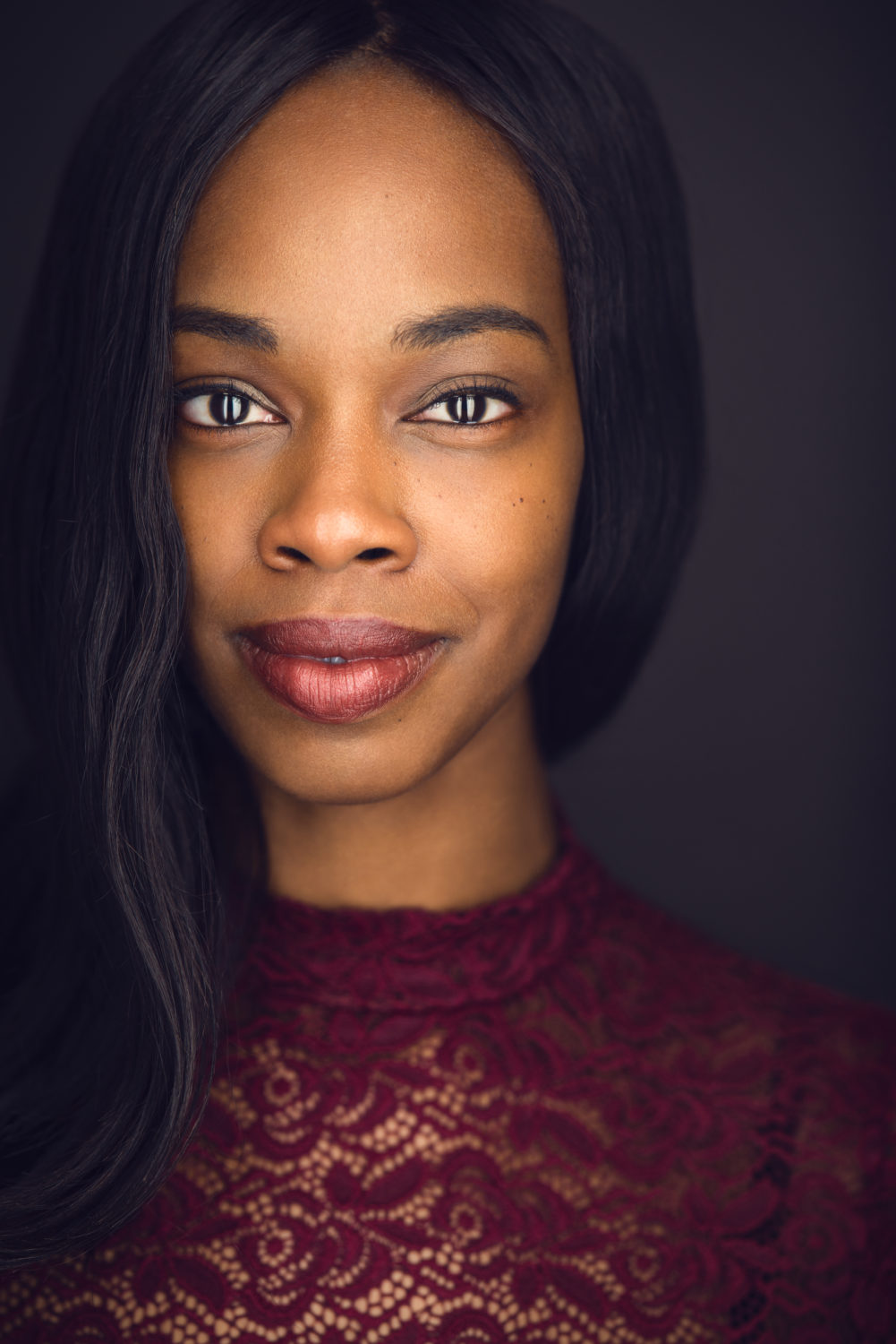 Portrait of Fedna Jacquet looking directly at the camera